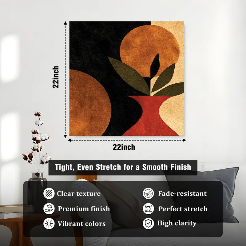 Earthn Leaf Canvas Wall Art media 13