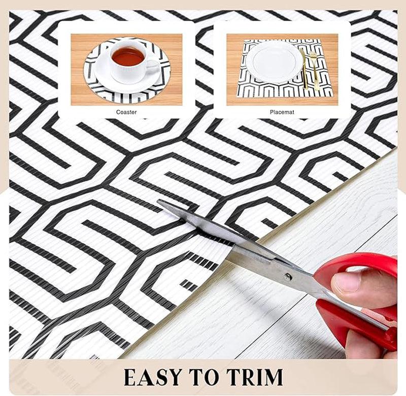 Milo Maze Kitchen Shelf Liner Mat - Set Of Two media 5