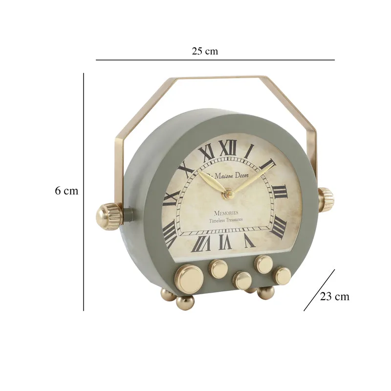 Cosie Table Clock - Grey media 6