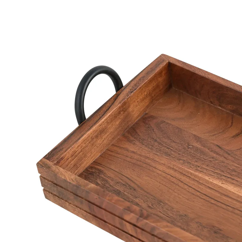 Hearthline Wood Serving Tray media 8