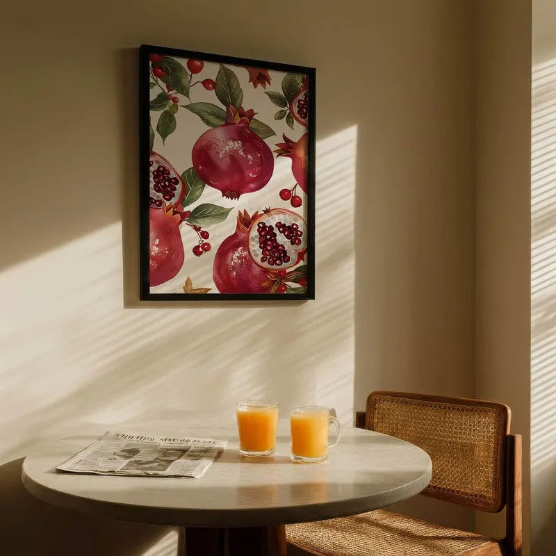 PomegranateFarm Archival Canvas Wall Art - Black media 5