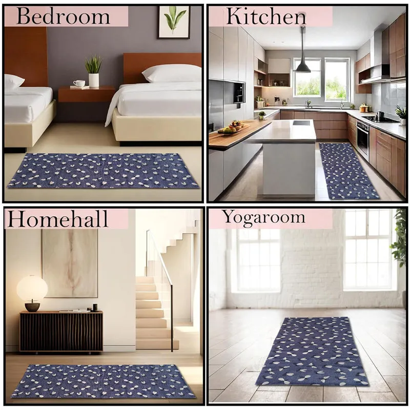 Sofstep Cotton Runner Rug - Blue media 4