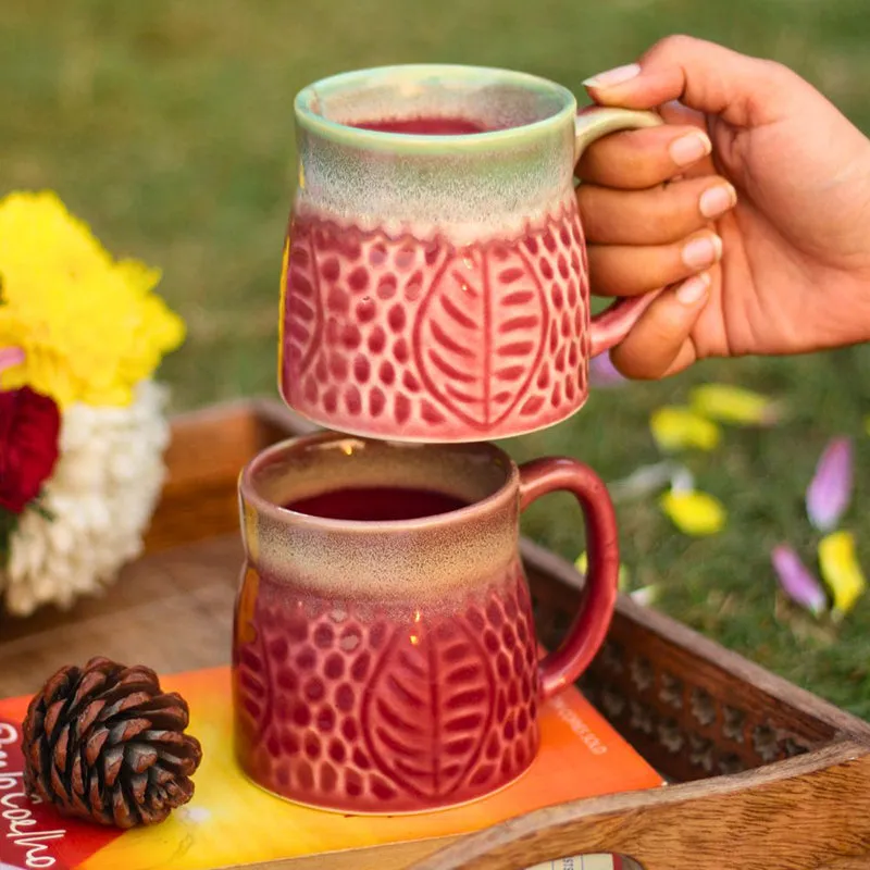 Clay Ceramic Tea Cup (230 mL) media 4