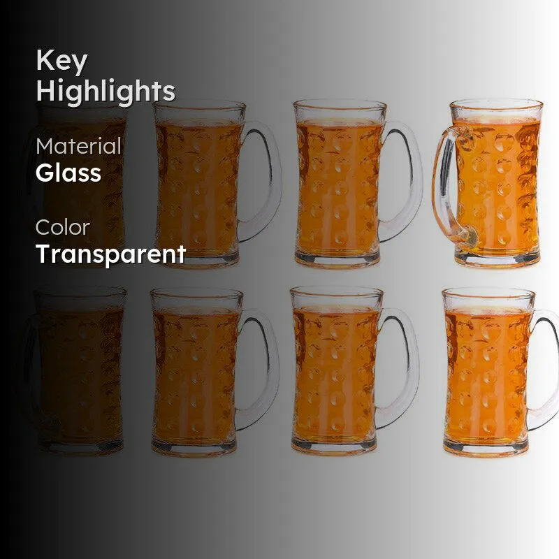Lazar Beer Mug (400 ML) - Set Of Eight media 2