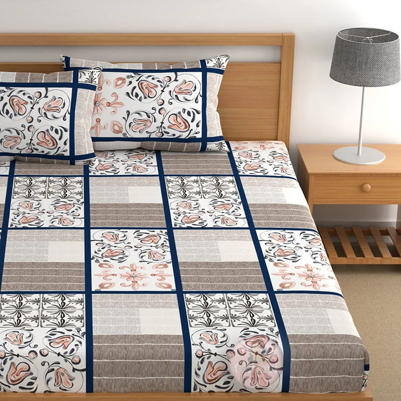 Frieda Fitted Microfiber Microfiber Bedsheet - 150 GSM media 4