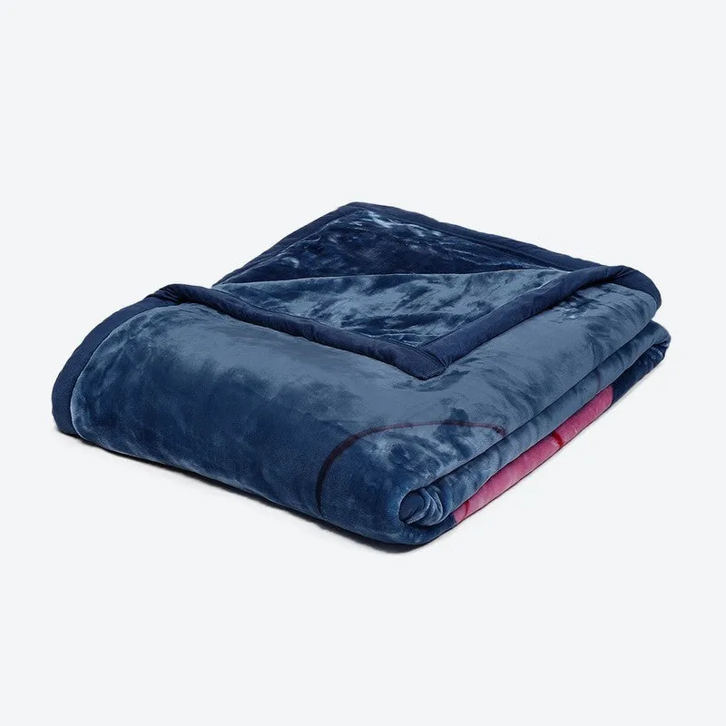 Monte Carlo Desert Oasis Blanket (Blue,Pink)- 600 GSM media 6