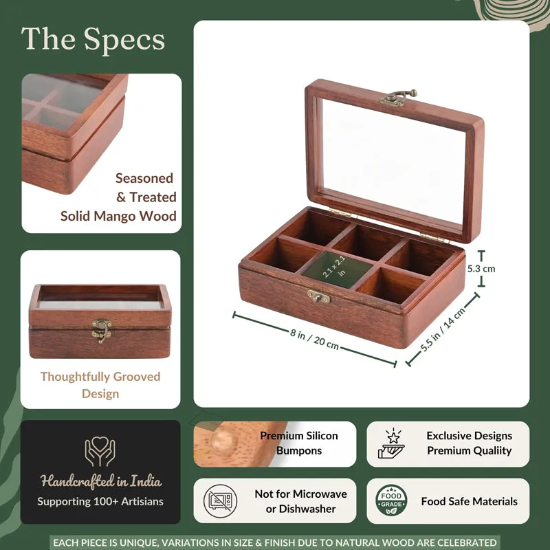 NauRasa I Wood Masala Box media 14