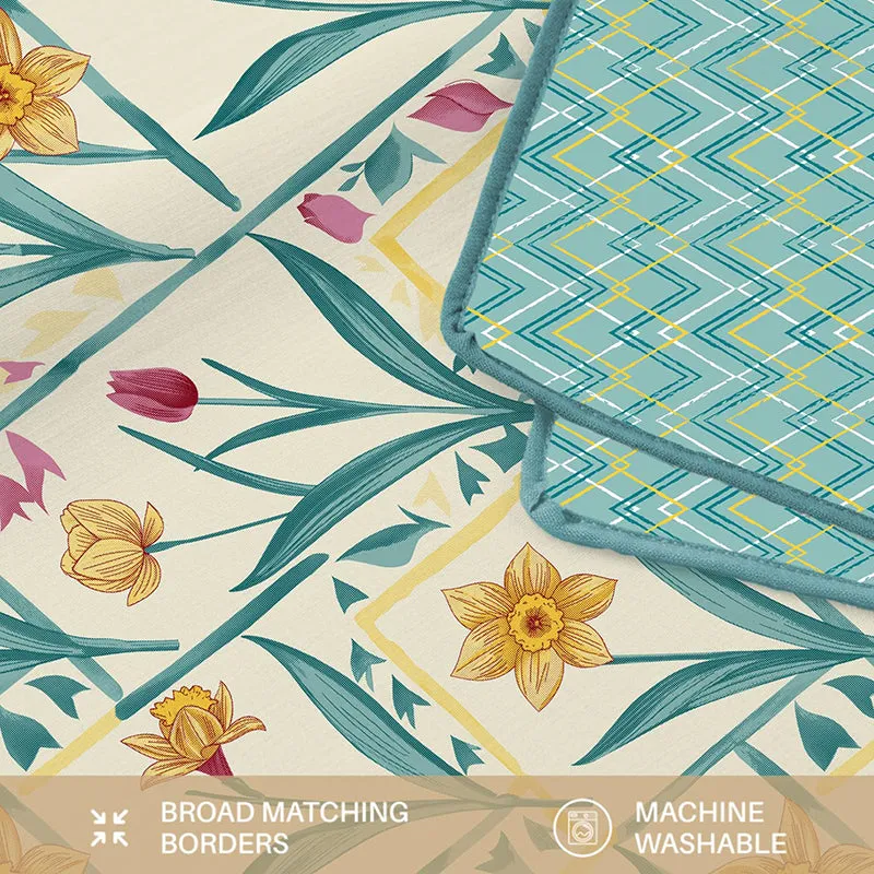 Urban Space Spring Reversible Dohar - Turquoise media 7