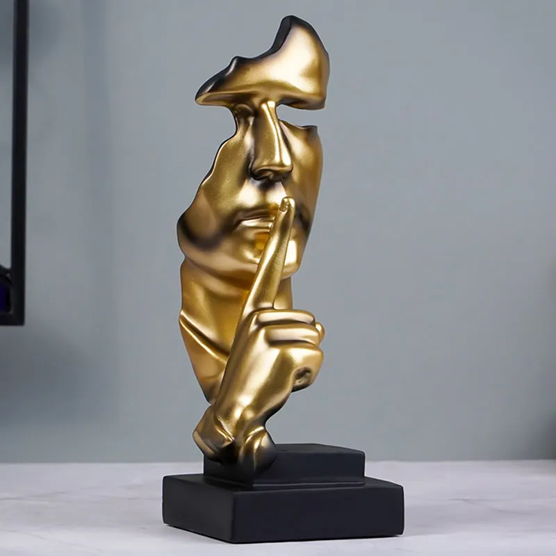 Shhhhhh!!! Resin Showpiece media 1