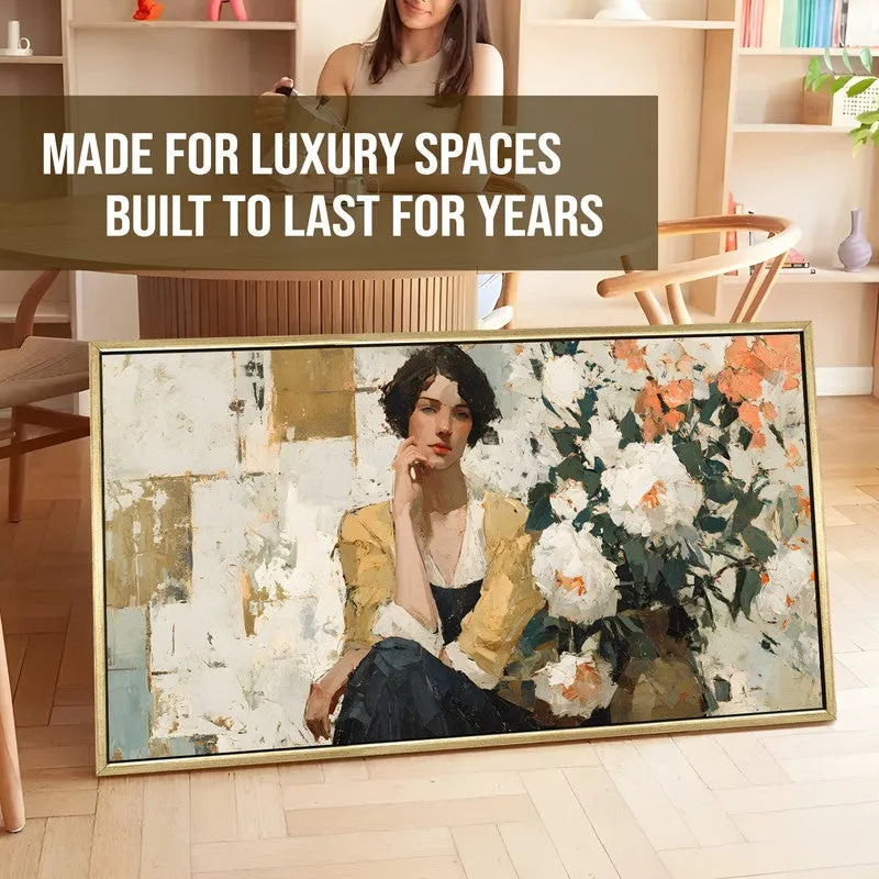 Velora Canvas Wall Painting With Frame media 5