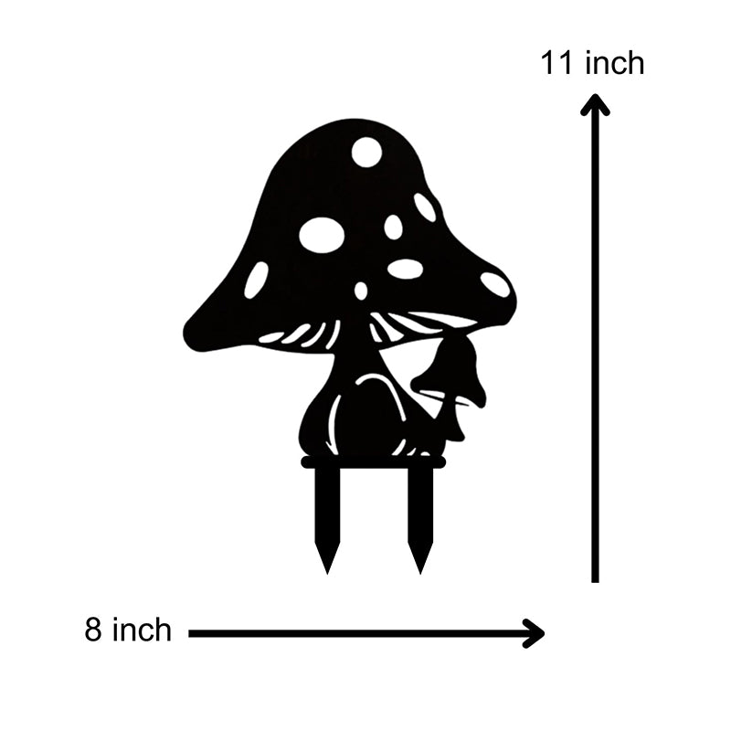 Shrooms Garden Stake - Set Of Two media 5