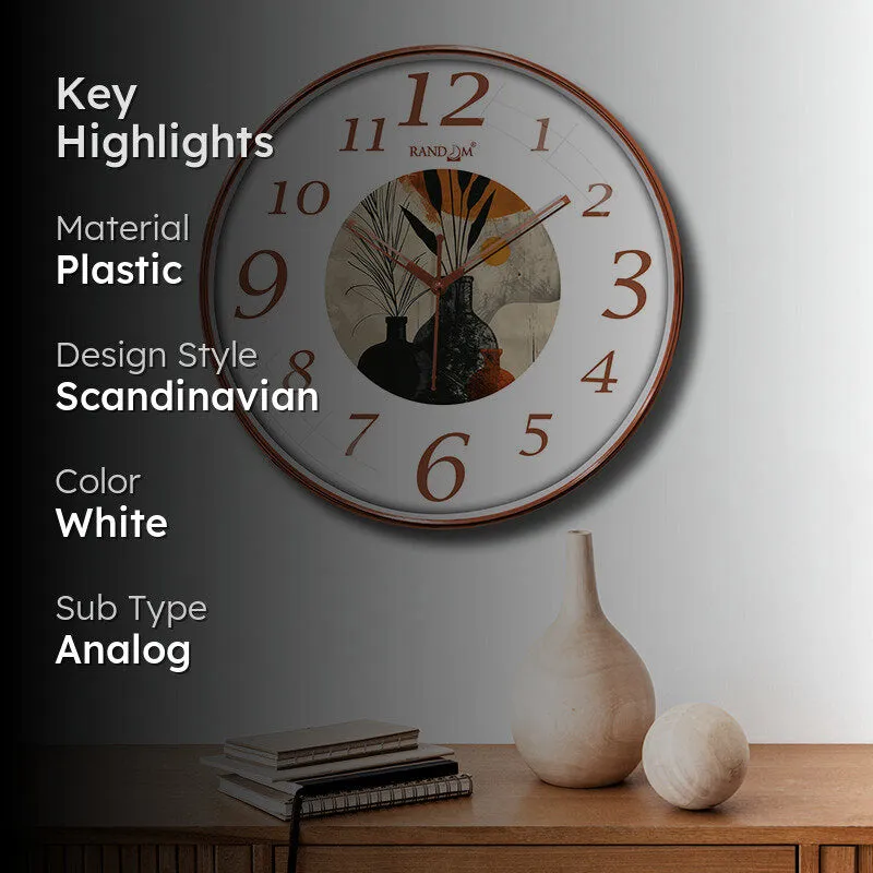 Rust & Rhythm Analog Wall Clock media 2
