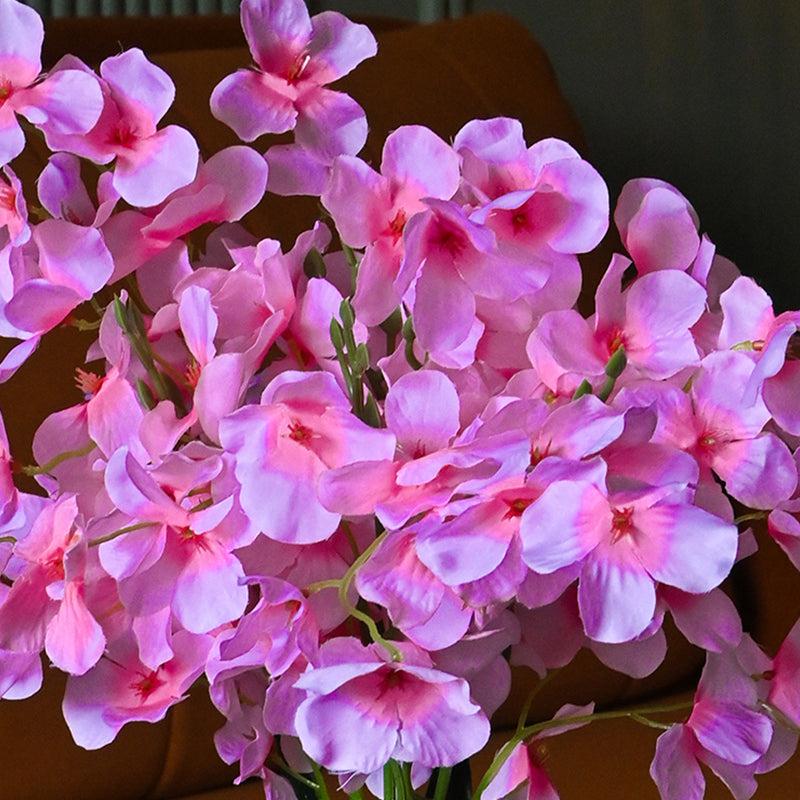 Faux Dame's Rocket Flower Bunch - Pink media 3