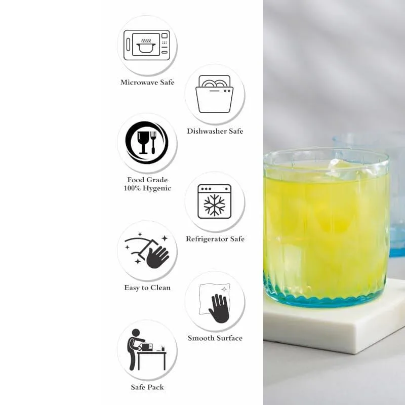 Pasabahce Bonita Ribbed Tumbler (265 ML) - Set Of Six media 7
