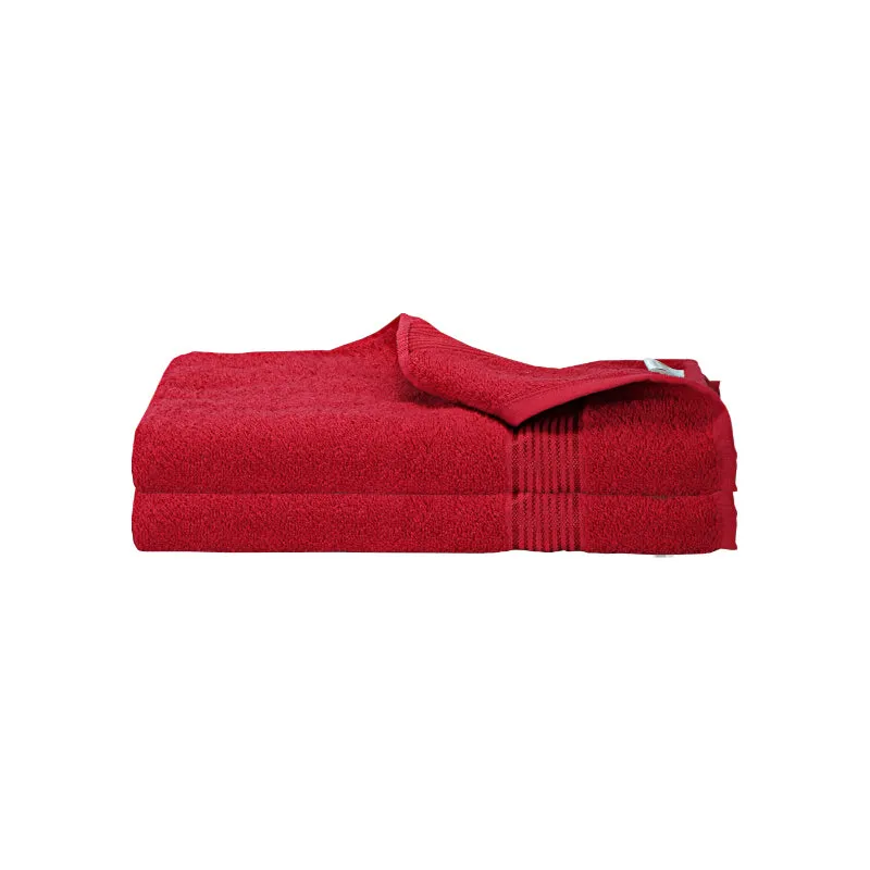 Bodil Bath Towel (Red) - Set Of Two media 5