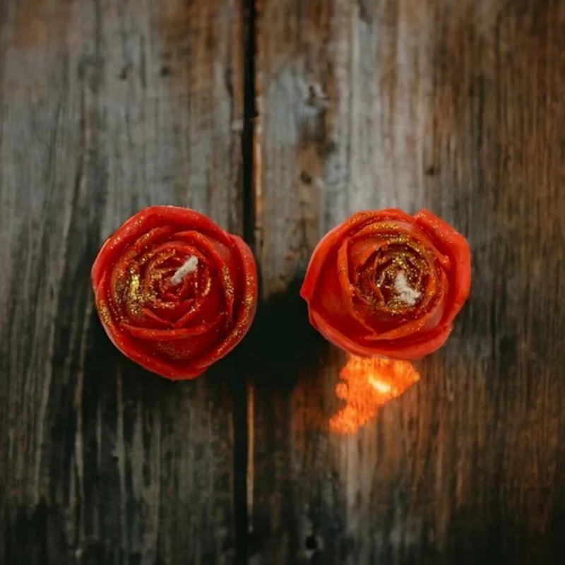 Nora Rose Scented Candle - Set Of Two media 5