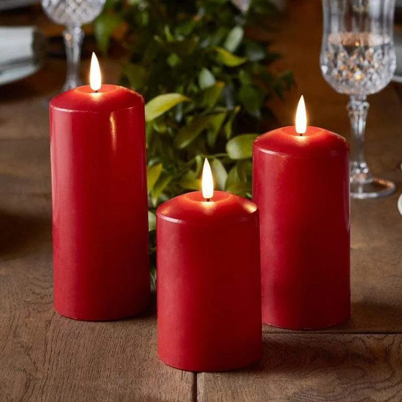 Glorista Rose Scented Candle - Set Of Three media 4