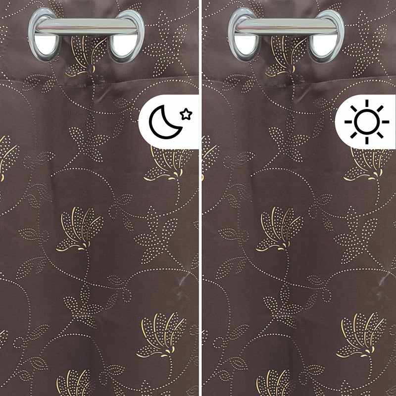 Aleister Polyester Blackout Curtain - Set Of Two media 6
