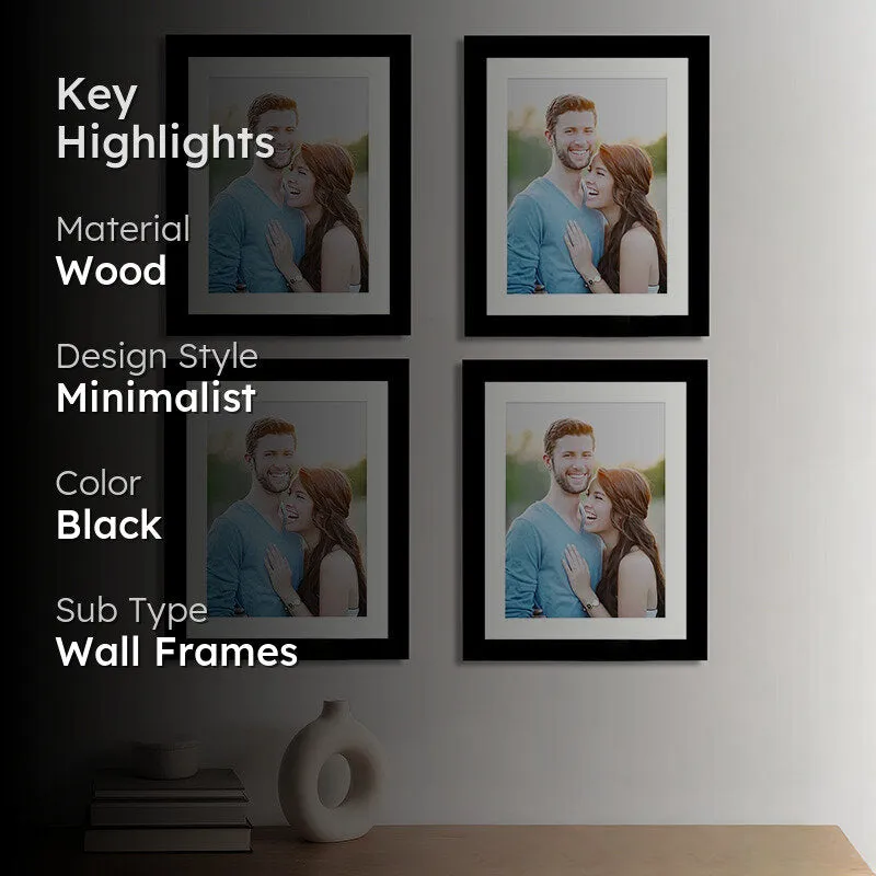 Timberline Air Photo Frame (Black) - Set Of Four media 2