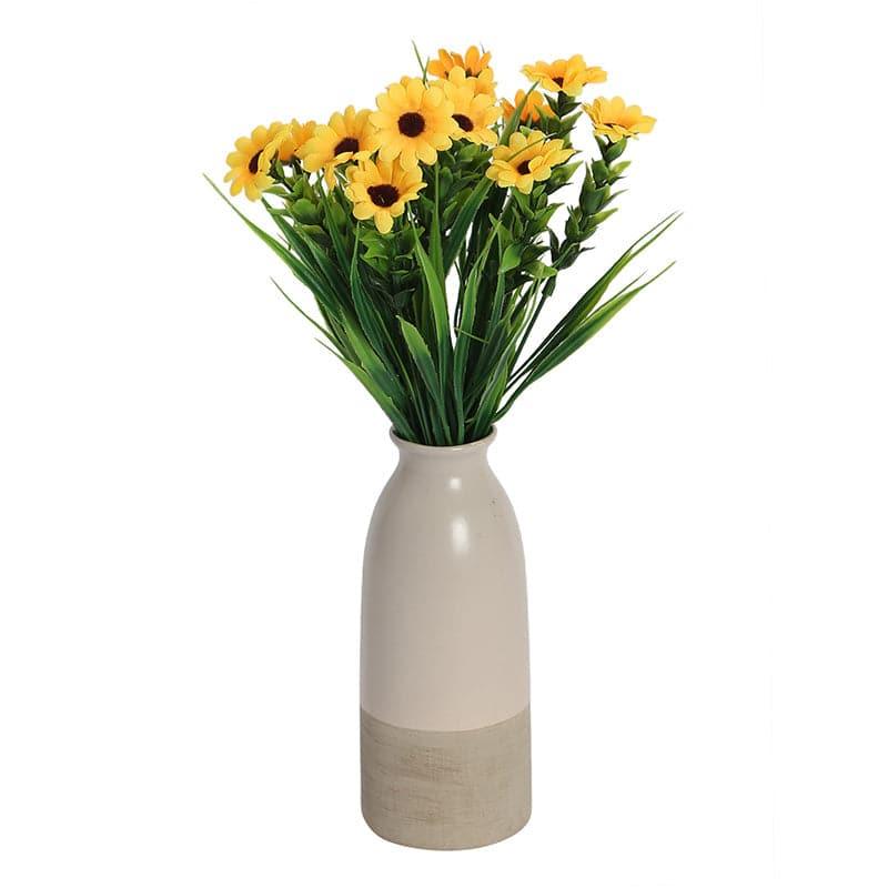 Faux Sunflower Floral Bunch - Set Of Two media 3