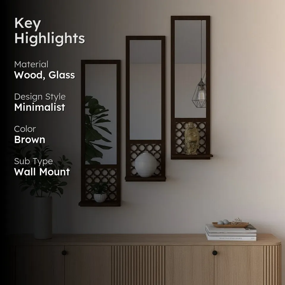 Aeliana Wall Mirror - Set Of Three media 2