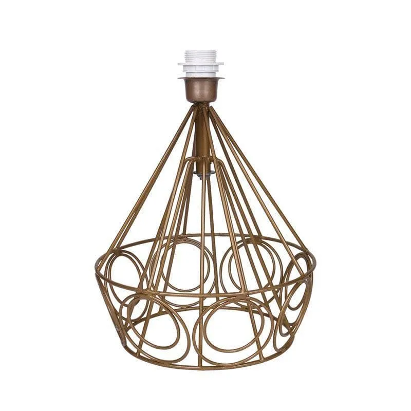 Farmhouse Fabric Table Lamp - Yellow,Gold media 5
