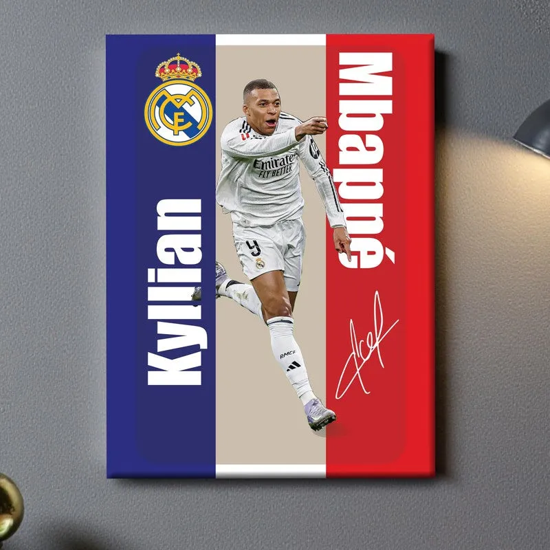Mbappe Canvas Wall Art media 4