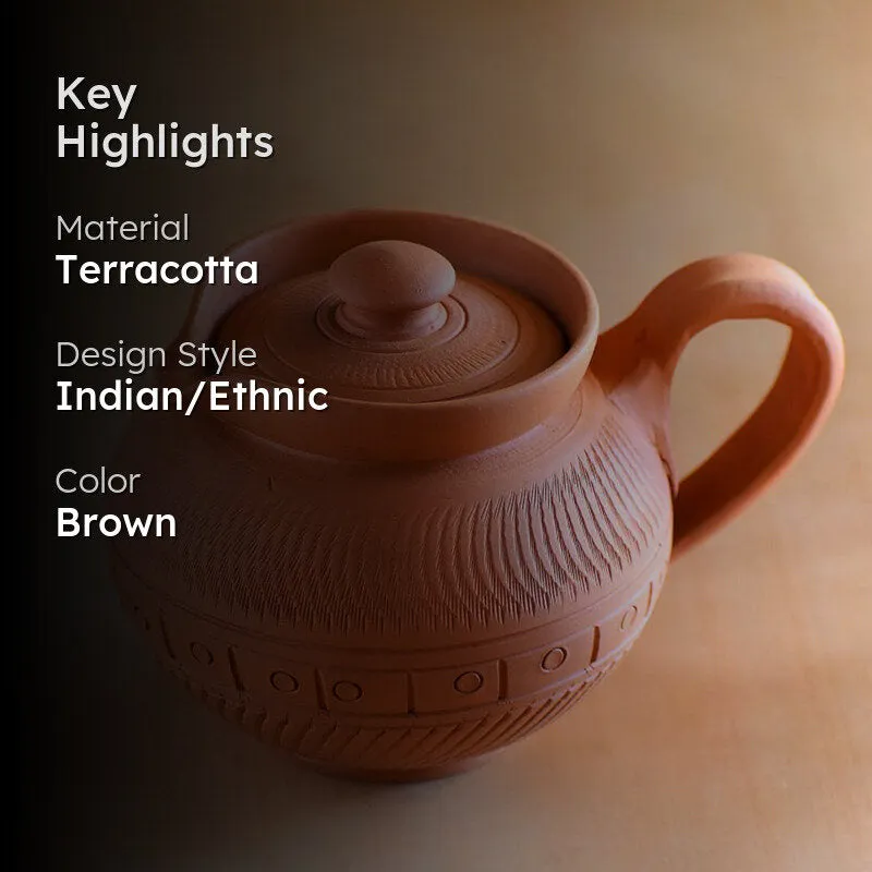Terra Brew Terracotta Tea Pot - 450 mL media 2
