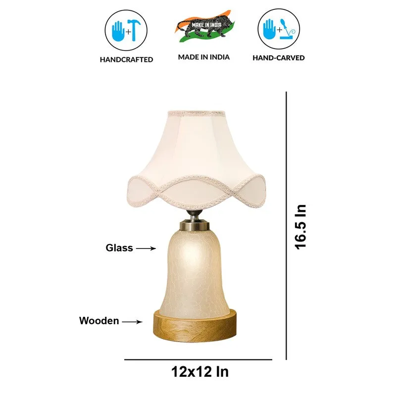 Zoravelle Arc Wooden Table Lamp - OffWhite media 9