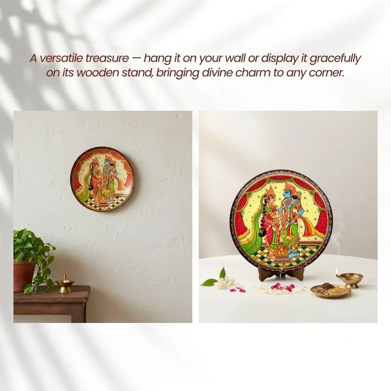 Divine Motif Decorative Wall Plates - Set Of Two media 5