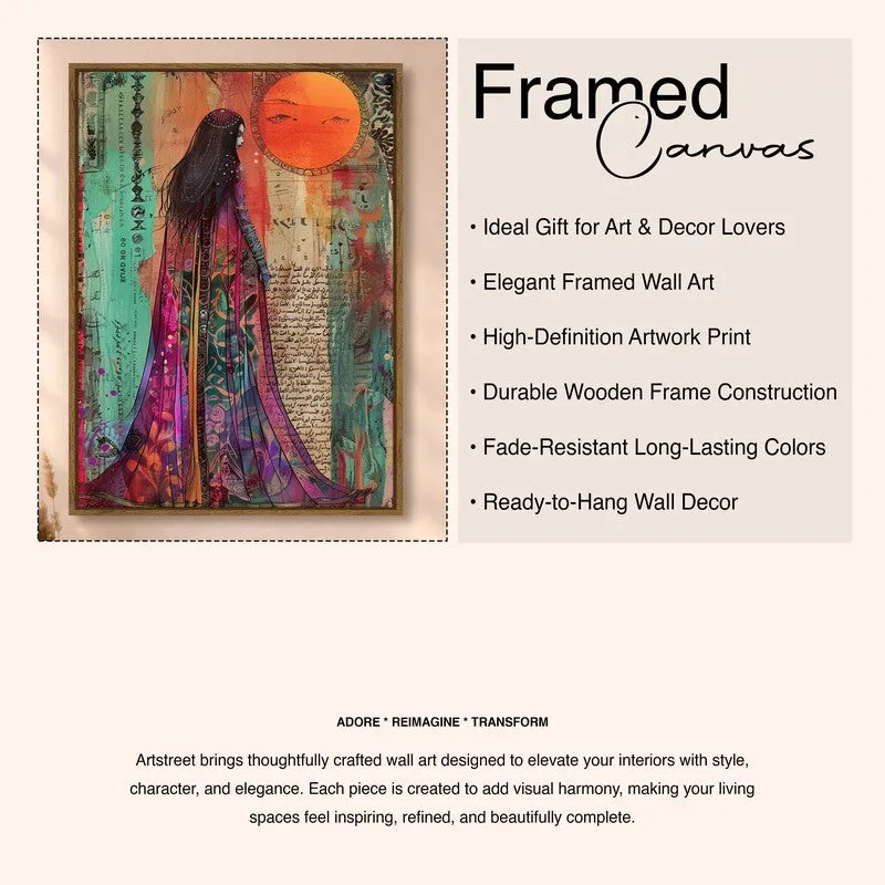 Femme Form Canvas Wall Art With Frame media 6