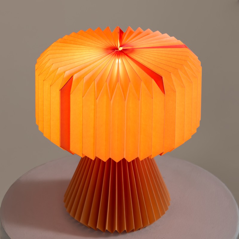 Fig Living Ori Peach Glow Table Lamp- Pink media 7