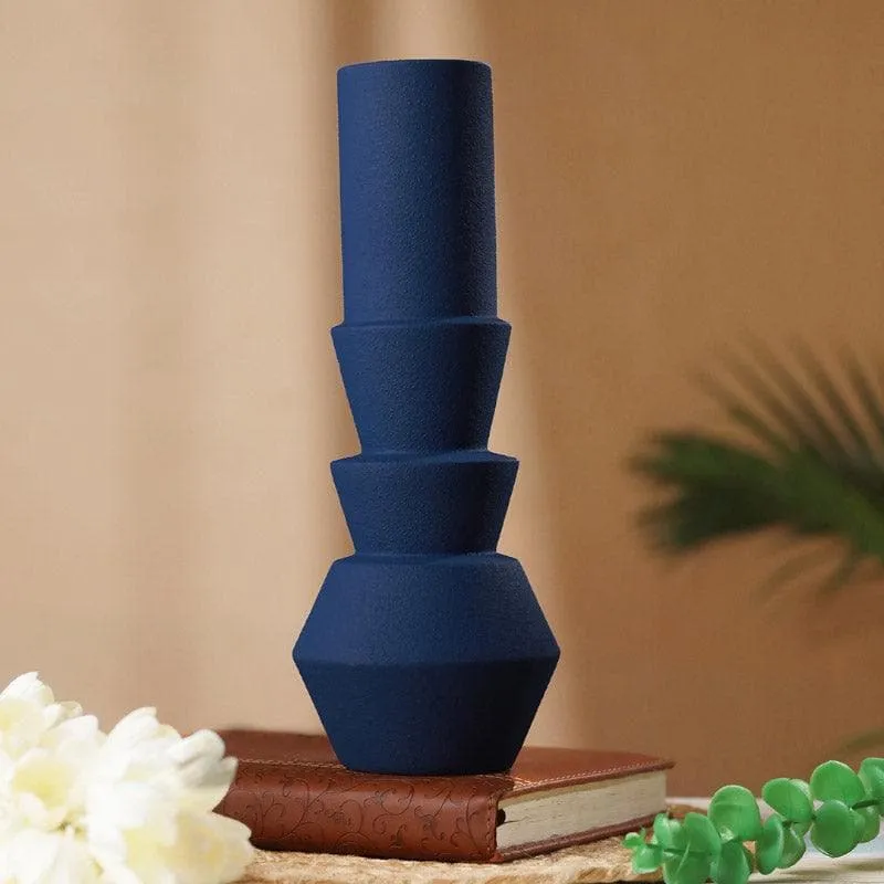 Ulwin Ceramic Vase - Blue media 1