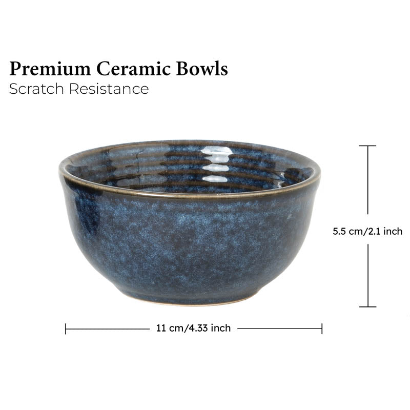 Meghneel Handmade Serving Bowl(160 ML) - Set of Four media 6
