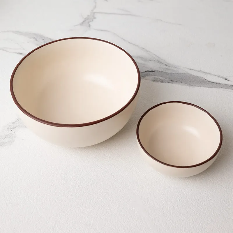 Riddo Dinnerware (Off White) - 10 Piece Set media 3