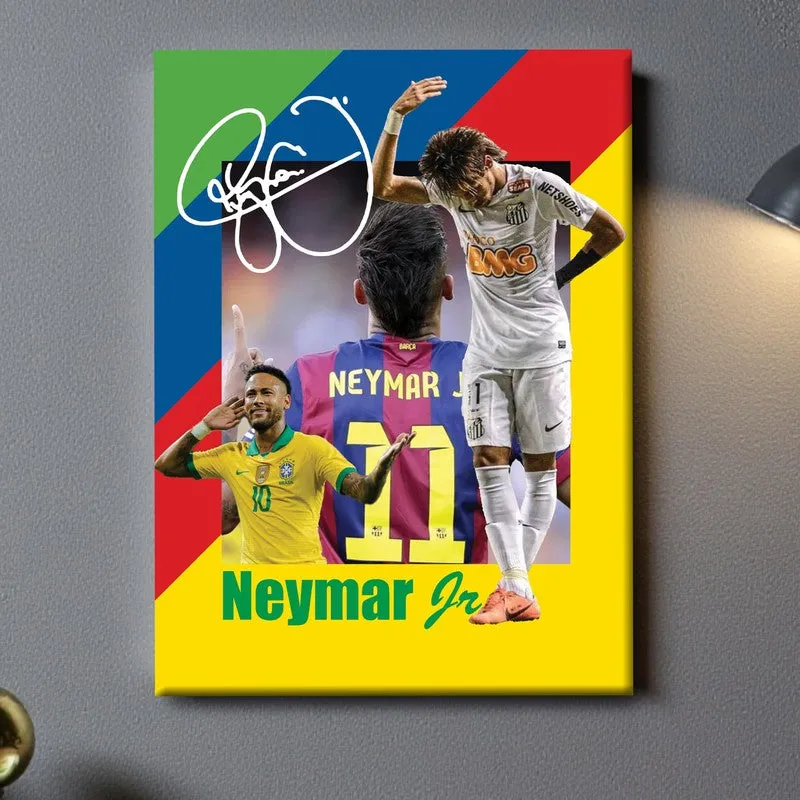 Neymar Jr Canvas Wall Art media 4