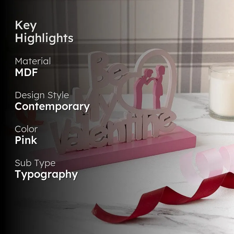 Valentine Verse Showpiece - Pink media 2