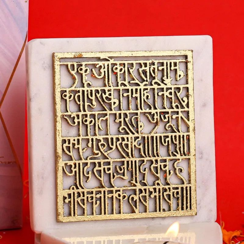 IK ONKAR Marble TeaLight Holder media 5
