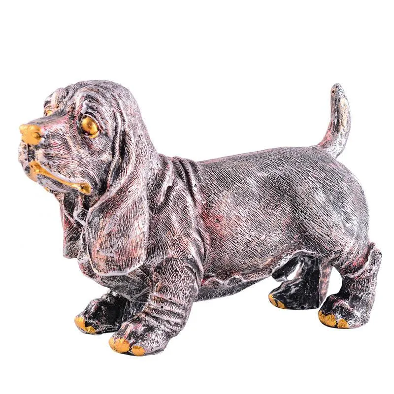 Sir Sniffs-a-lot Painted Polyresin Show Piece - Copper media 4