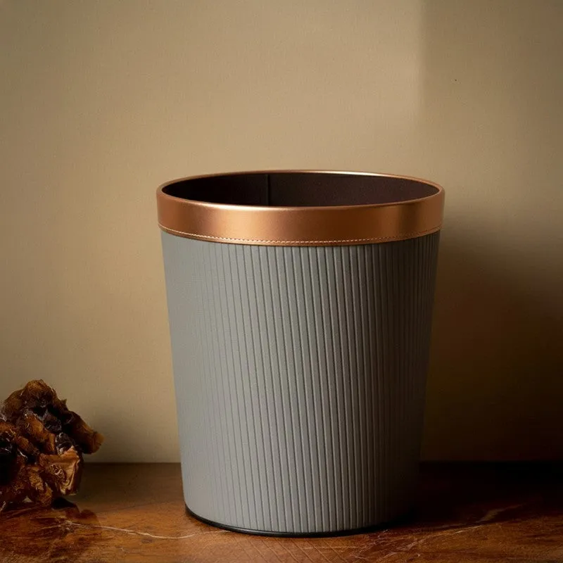 AarviDecor PureSpace Faux Leather Dustbin media 4