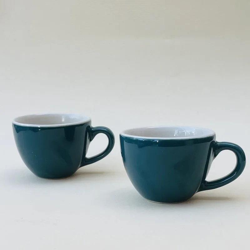 Aura Ceramic Tea Cup (80 mL Each) - Set Of Six media 5