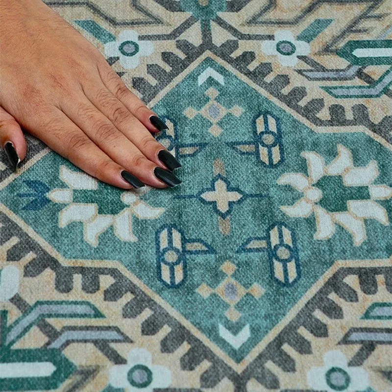 Iman Grace Prayer Mat (Green) - 550 GSM media 6
