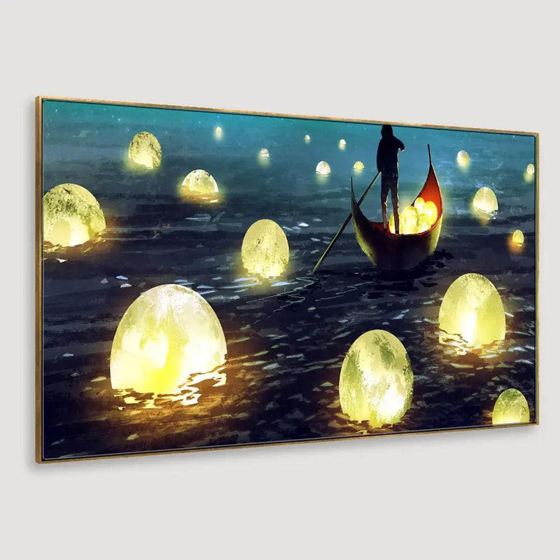 The Moon Thief Canvas Wall Painting media 4