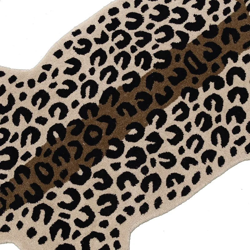 Jungle Spot Cotton Carpet - Beige media 4