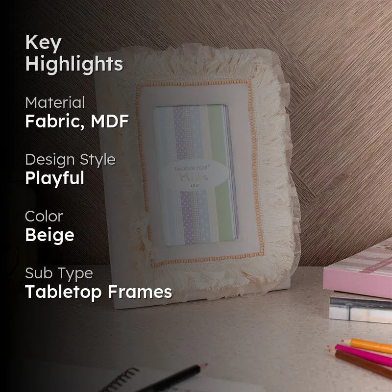 Truna Frill Photo Frame - Pink media 2