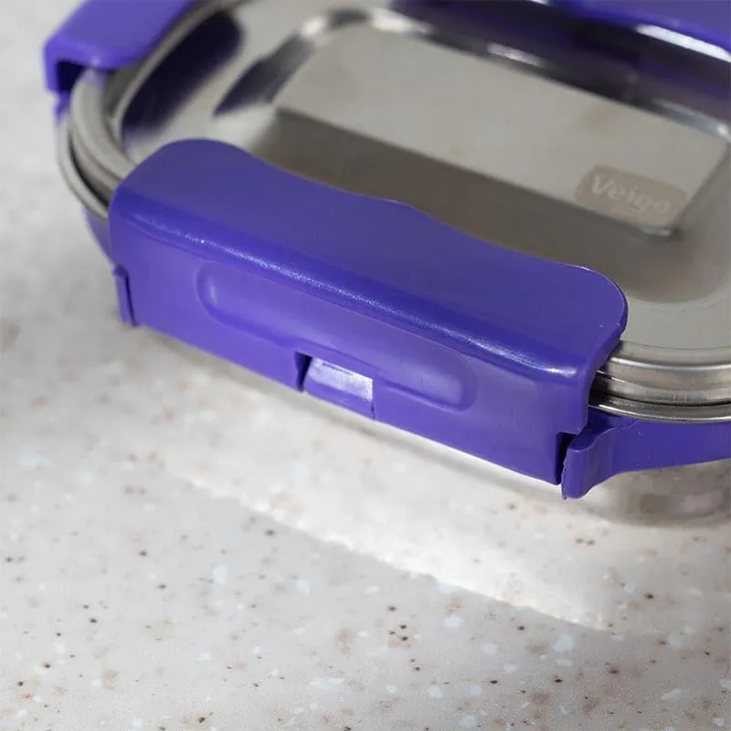 Savory Insulated Steel Lunch Box (Violet) - 150 mL media 4
