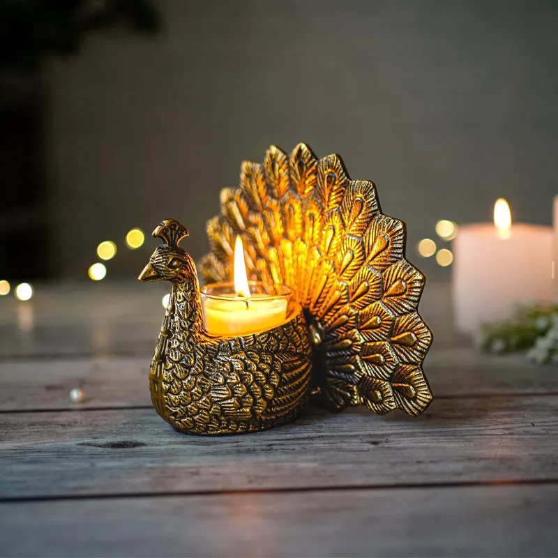 Pavone Candle Holder media 1