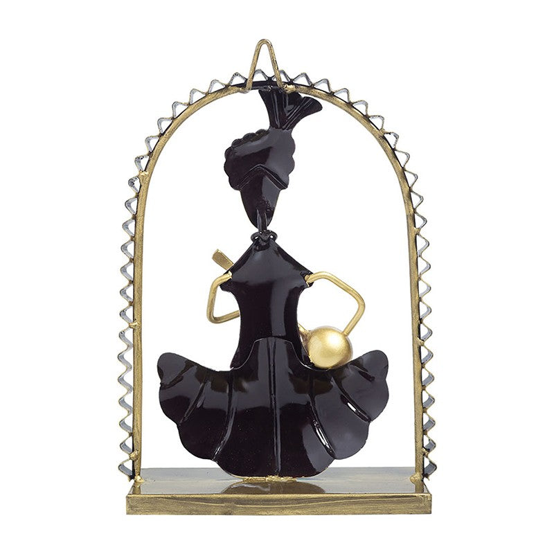 Folk Musician Wall Hanging - Blue,Purple media 7