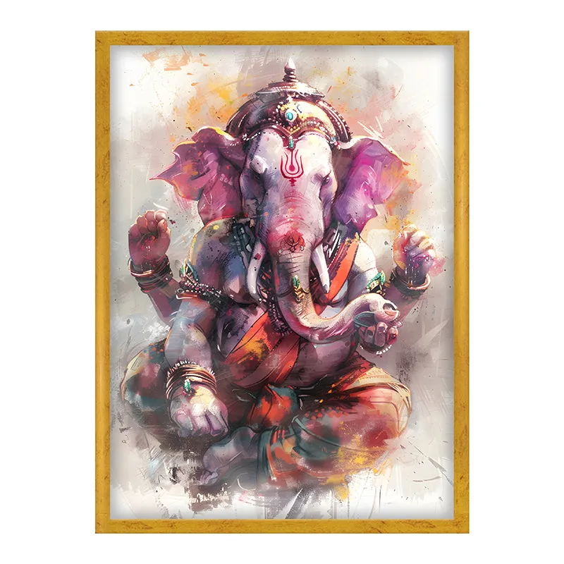 Maha Ganesha Wall Art media 2