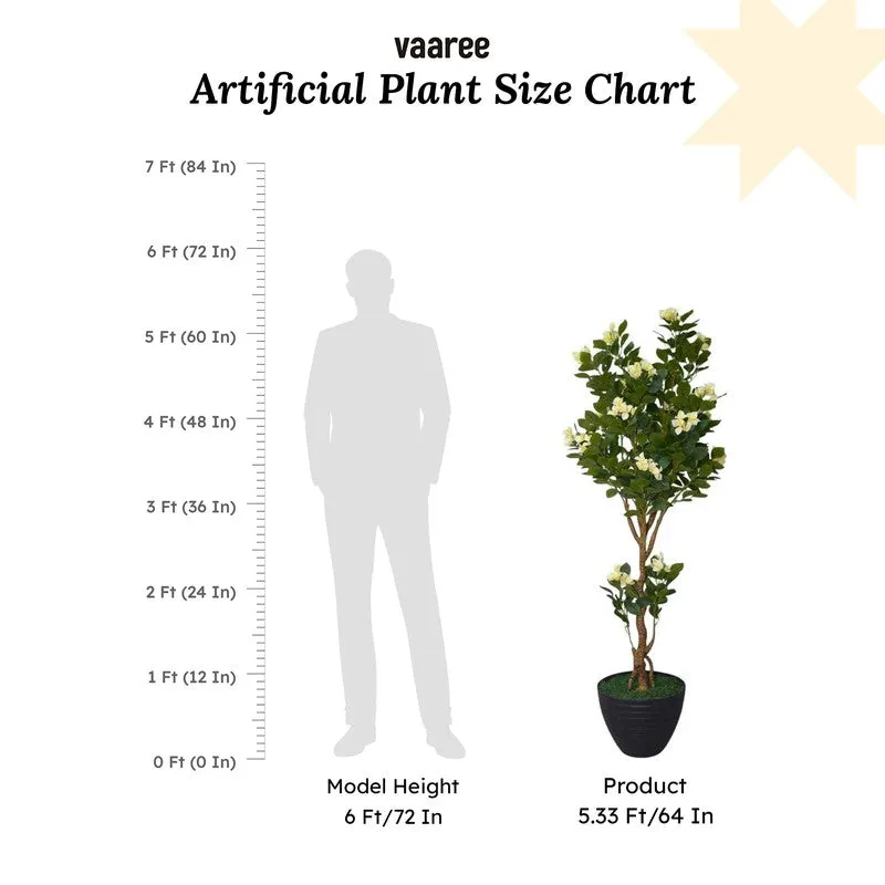 Artificial White Bougainvillea Plant Without Pot - 5.2 Feet media 7
